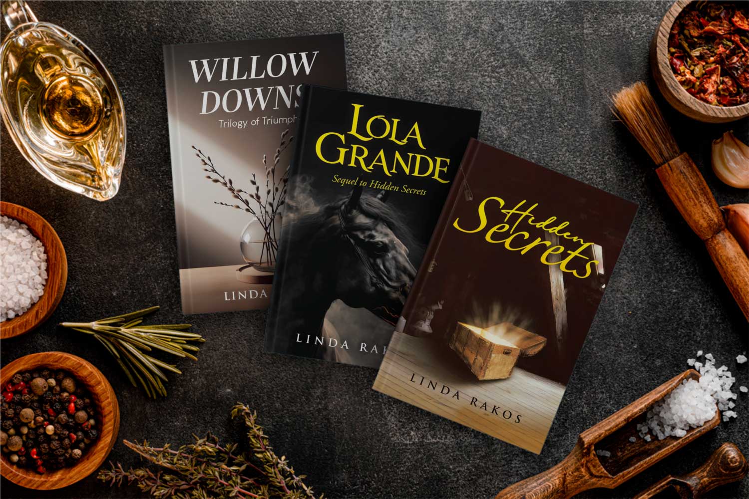 Christian Fiction Series – Trilogy of Triumph by Linda Rakos